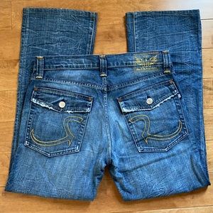 Rock & Republic Jeans Mens Relaxed Fit Sz 34